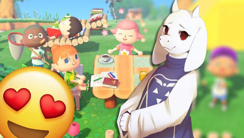 Toriel Undertale en Animal Crossing New Horizons