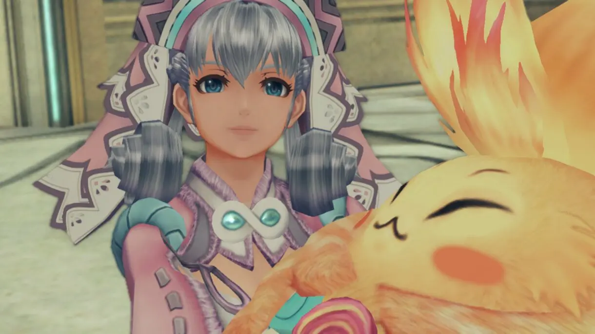 Xenoblade Chronicles Melia y Riki
