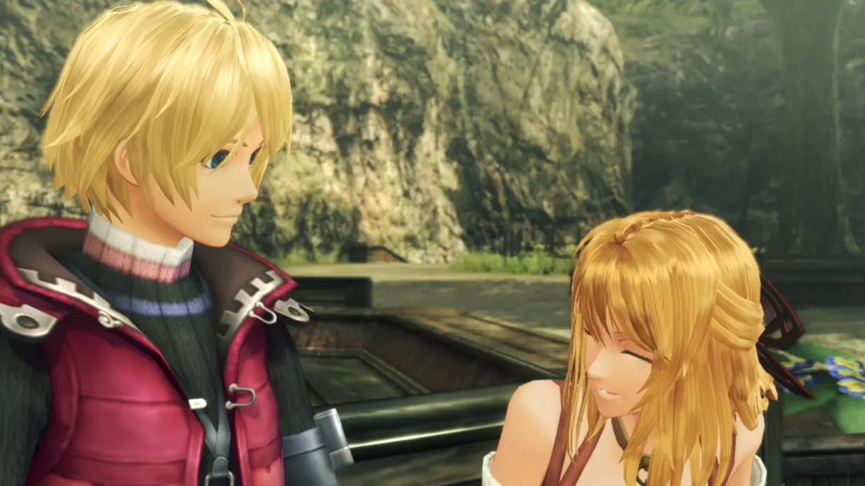 Xenoblade Shulk y Fiora