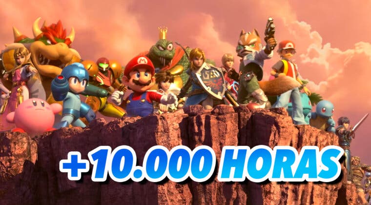 Imagen de Jugador de Super Smash Bros. Ultimate ha pasado más de 10.000 horas para este reto... y lo ha abandonado