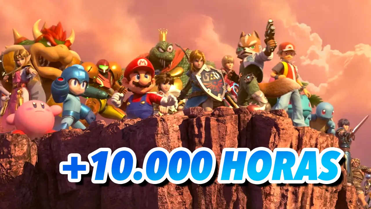 super smash bros ultimate 10000 horas