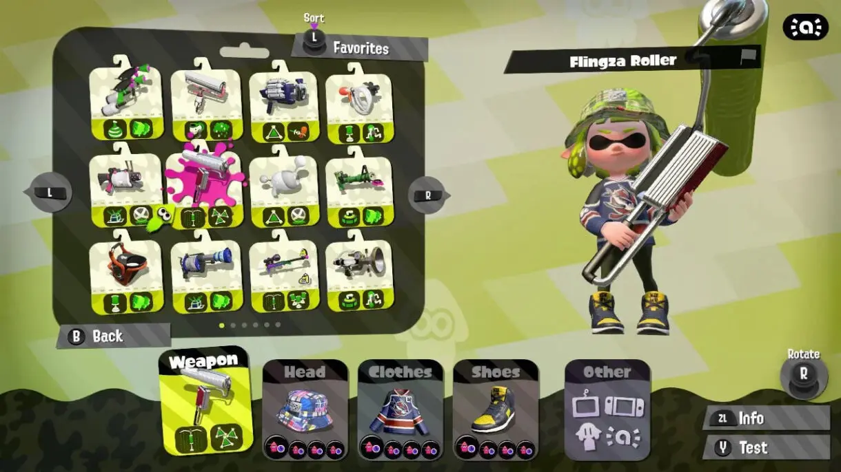 armas splatoon