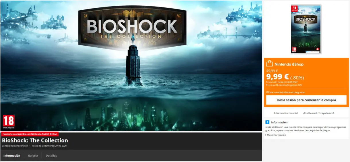 bioshock the collection eshop