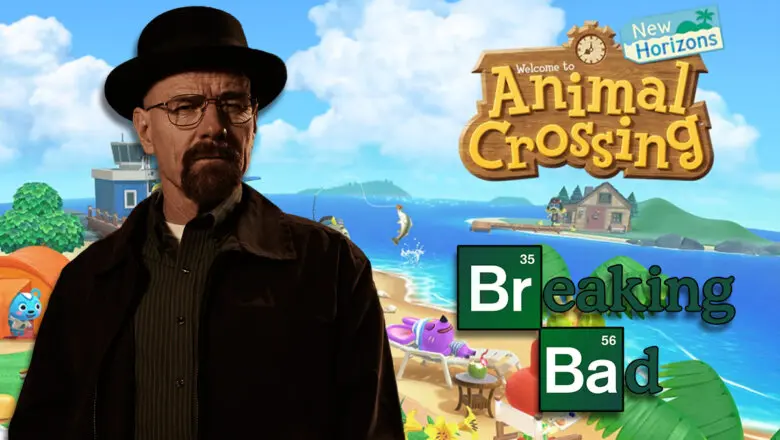 Breaking Bad y Animal Crossing New Horizons crossover