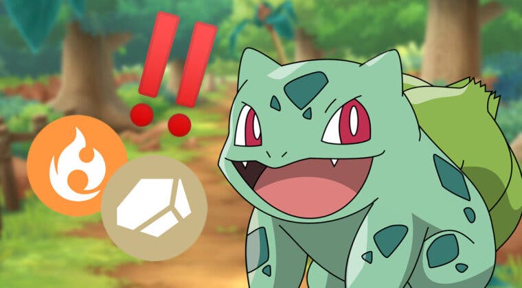 Imagen de Un fan de Pokémon imagina como serían Bulbasaur y sus evoluciones pero de tipo fuego y roca
