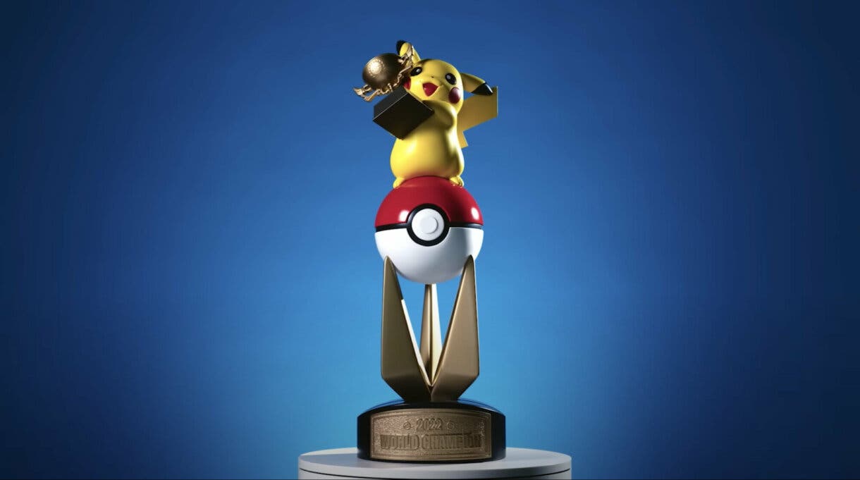 Campeonato Mundial de Pokemon 2022 trofeo