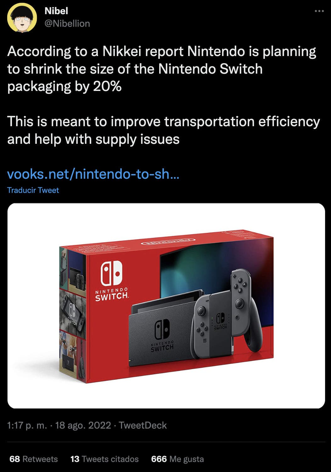 Injusto Umeki flaco La curiosa forma en la que Nintendo intentaría mejorar el stock de Nintendo  Switch