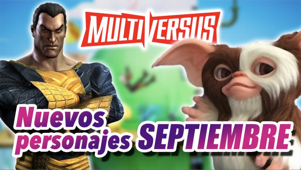 multiversus personajes septiembre