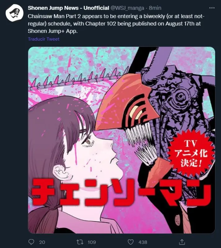 chainsaw man tuit ksnd