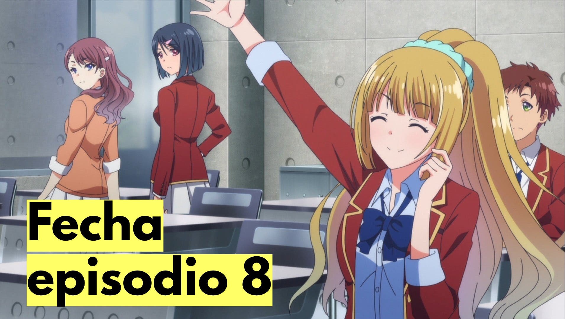anime Classroom of the Elite en Español latino temporada 1 capítulo 8