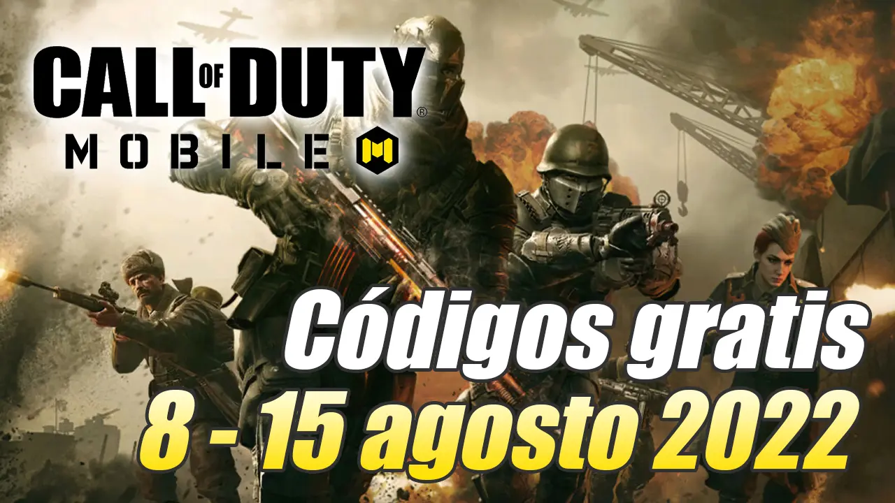cod mobile codigos 8 agosto