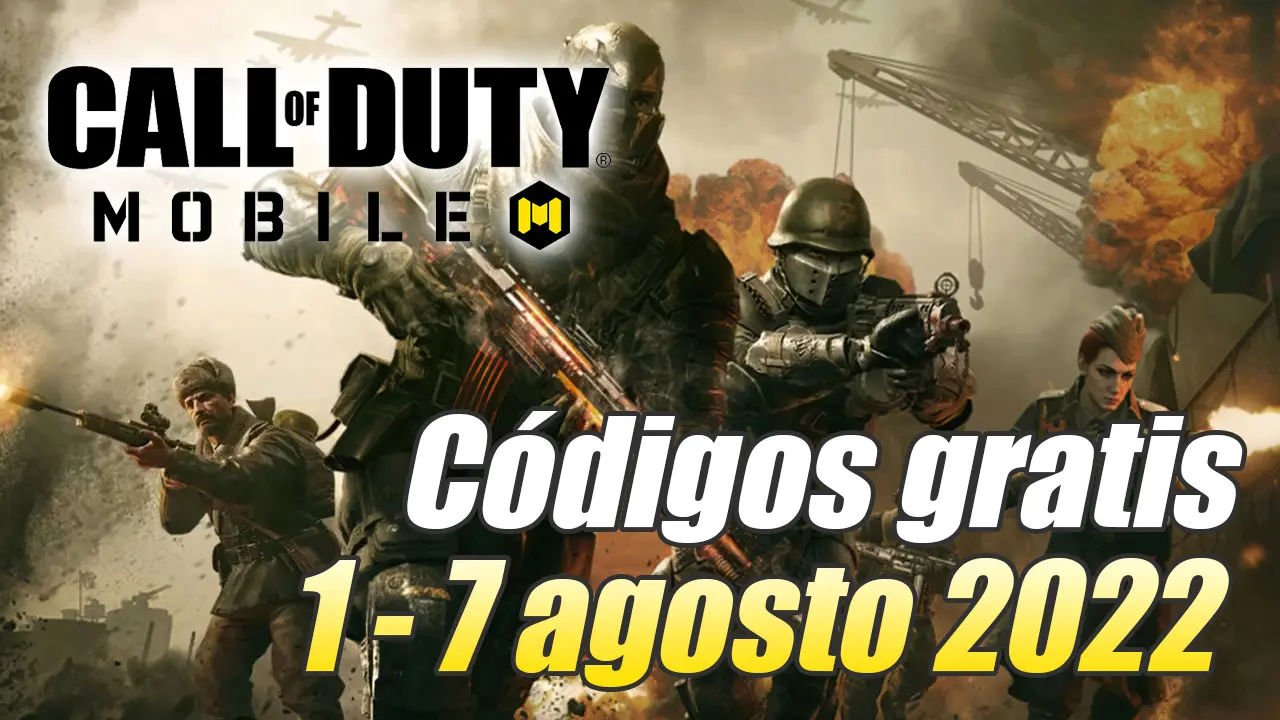 codigos gratis cod mobile 1 agosto