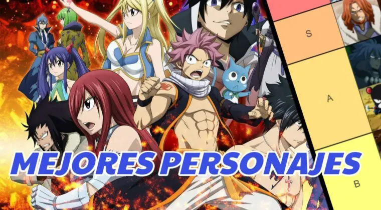 Imagen de Fairy Tail: tier list con mis personajes favoritos del anime, ¿Cuáles son los tuyos?