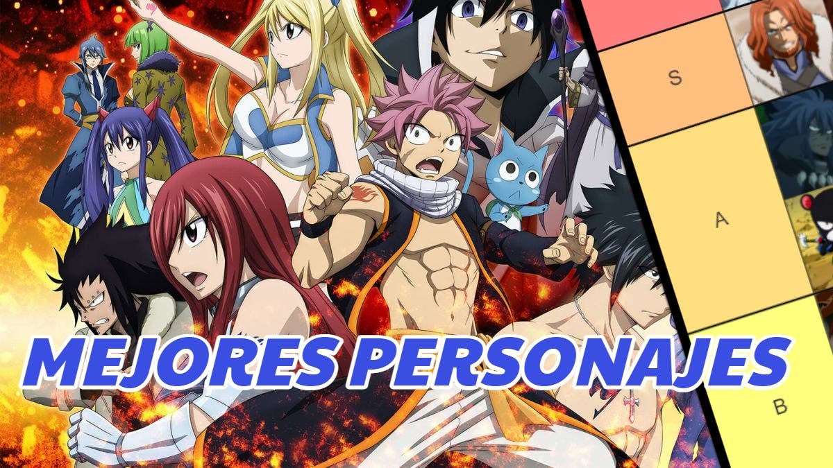 Fairy Tail: Revelan los 20 personajes más populares del anime