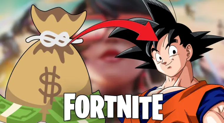 Imagen de ¿Cuánto dinero me tengo que gastar si quiero todo lo nuevo de Dragon Ball en Fortnite?