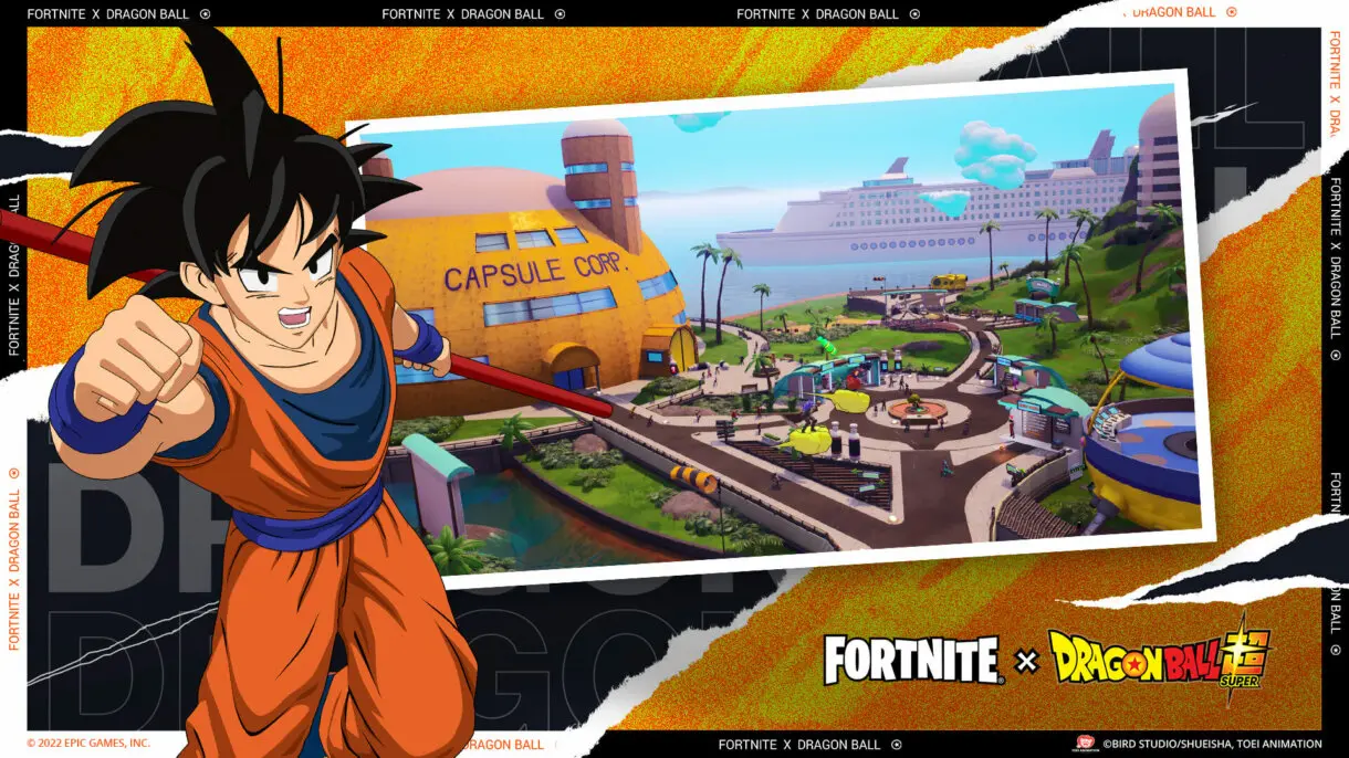 fortnite isla dragon ball