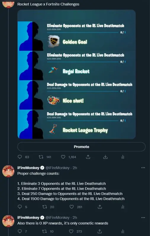 fortnite retos