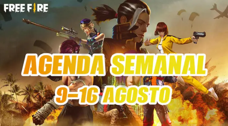 Imagen de Agenda semanal de Free Fire del 9 al 16 de agosto: todas las novedades que llegan al juego