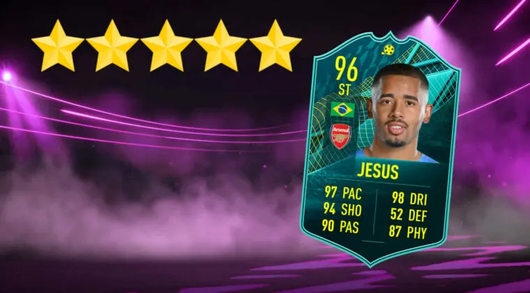 Imagen de FIFA 22: así es Gabriel Jesús Moments, la nueva carta gratuita de Ultimate Team