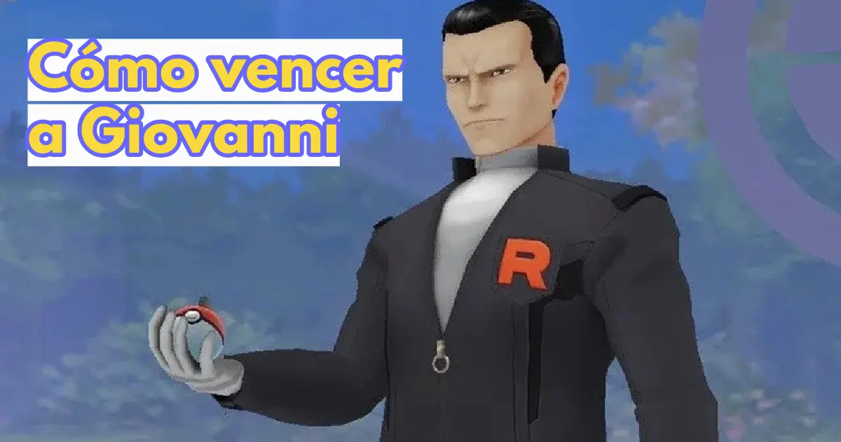 Giovanni Pokemon GO como vencerle