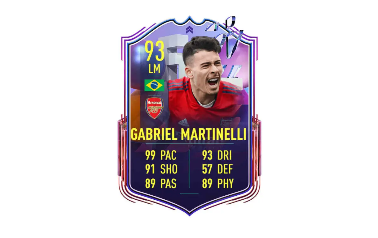 Link perfecto Gabriel Jesús Moments FIFA 22 Ultimate Team