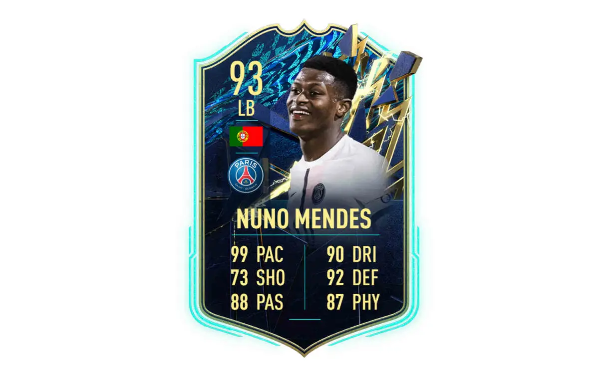 Link perfecto Renato Sanches Moments FIFA 22 Ultimate Team