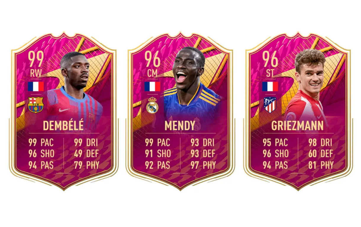 Links perfectos Koundé Showdown FIFA 22 Ultimate Team