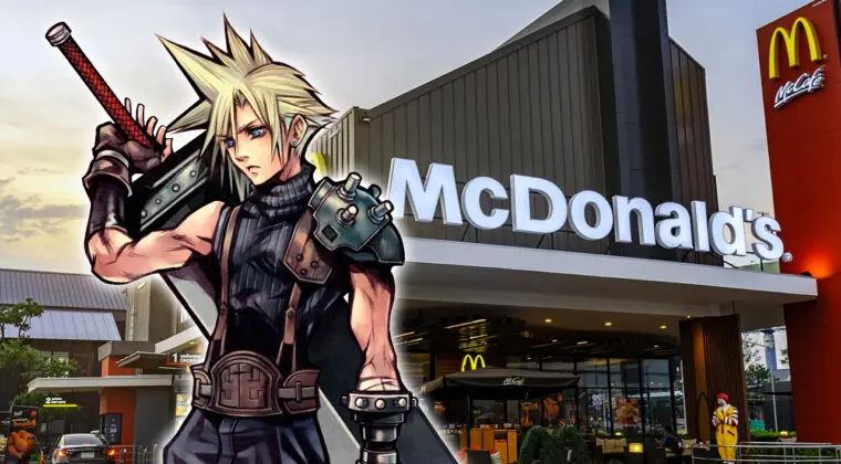 Imagen de McDonald's se une a la celebración del cumpleaños de Cloud Strife con este tweet