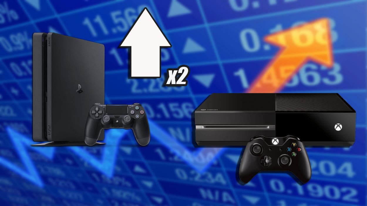 Alegre Todo el tiempo escala Sabéis que PlayStation 4 vendió más del doble que Xbox One? Así lo confirma  Microsoft