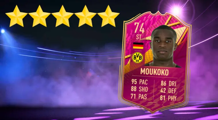 Imagen de FIFA 22: nuevo y sorprendente FUTTIES Premium gratuito de plata (Youssoufa Moukoko)