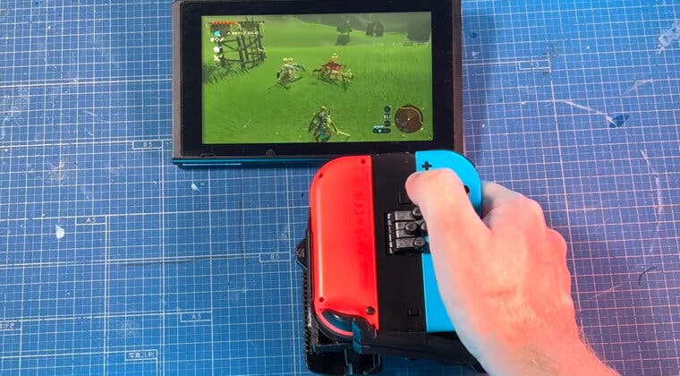Imagen de Con este accesorio para Nintendo Switch y sus Joy-Con, puedes jugar con una sola mano