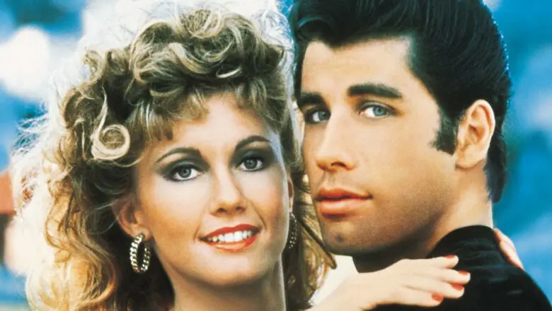 Olivia Newton-John y John Travolta en Grease