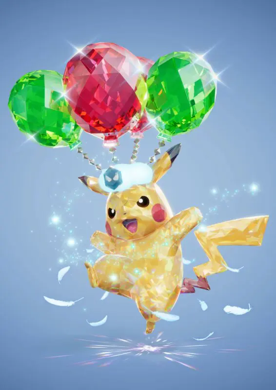 Pikachu teratipo Volador Pokemon Escarlata y Purpura