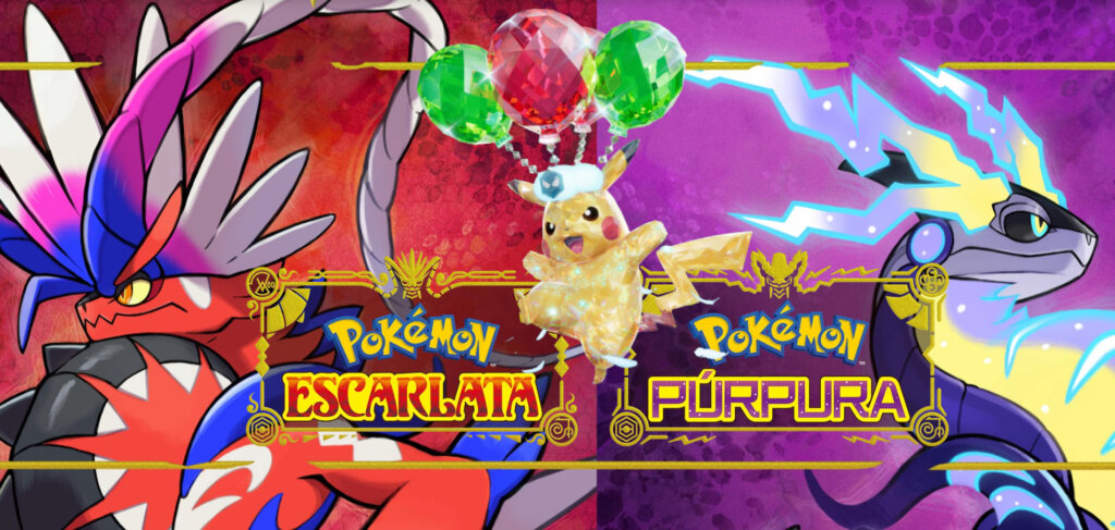 Pokemon Escarlata y Purpura Pikachu teratipo volador