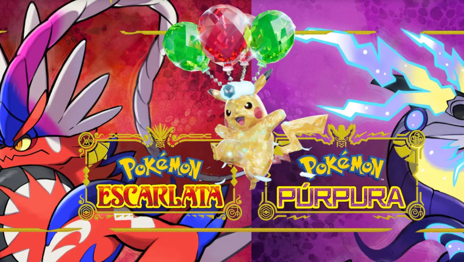 Pokemon Escarlata y Purpura Pikachu teratipo volador