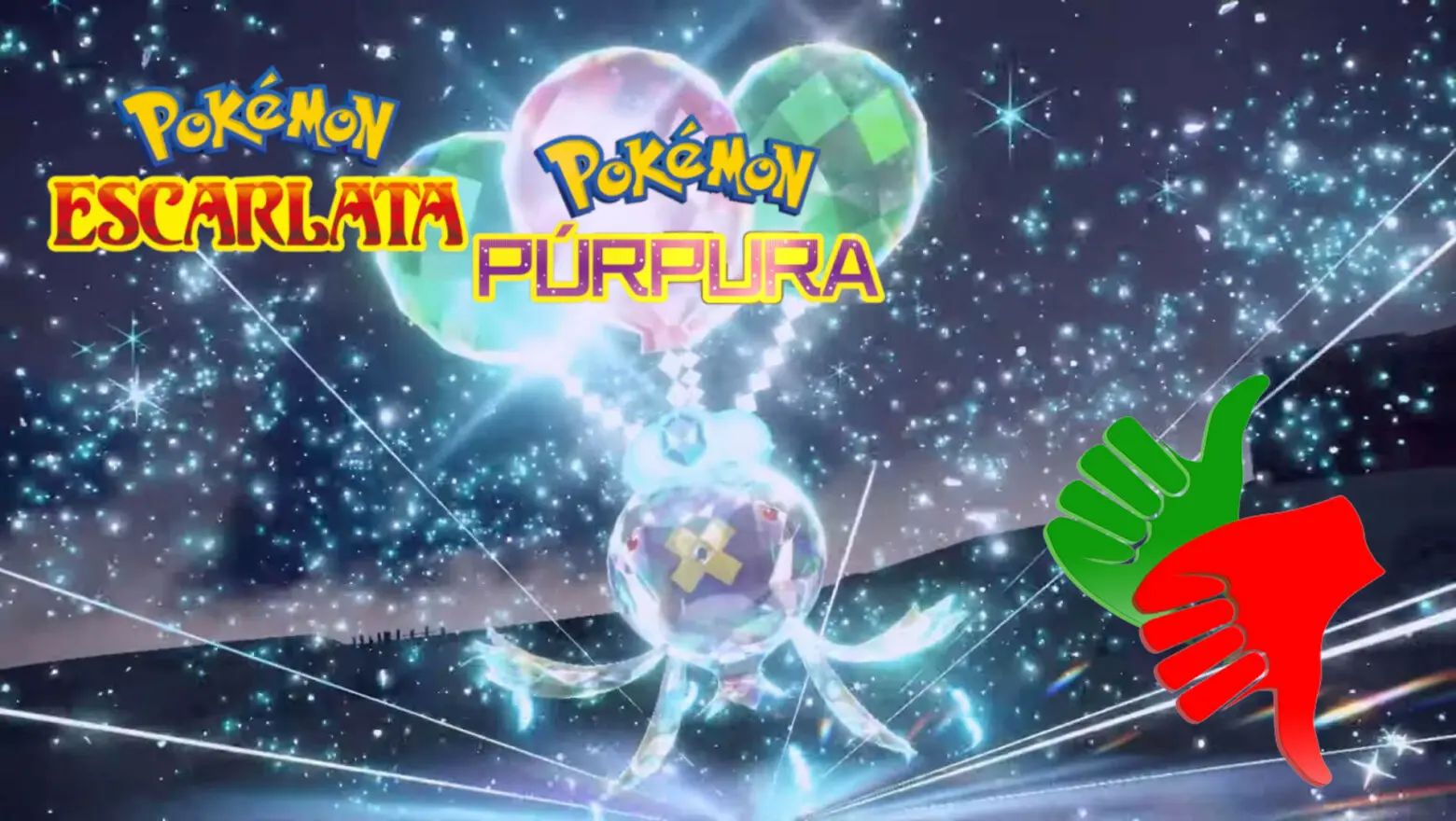 Pokemon Escarlata y Purpura Teracristalizacion
