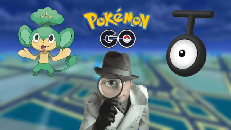 Pokemon GO Pansage Unown T