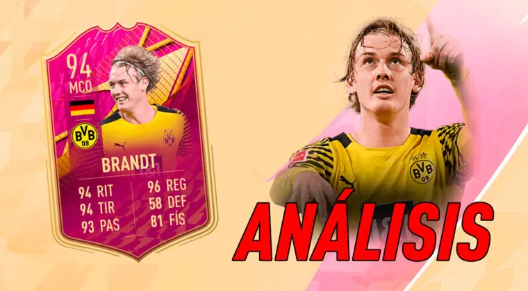 Imagen de FIFA 22: análisis de Julian Brandt FUTTIES Premium gratuito. ¿Útil o fácil de remplazar?