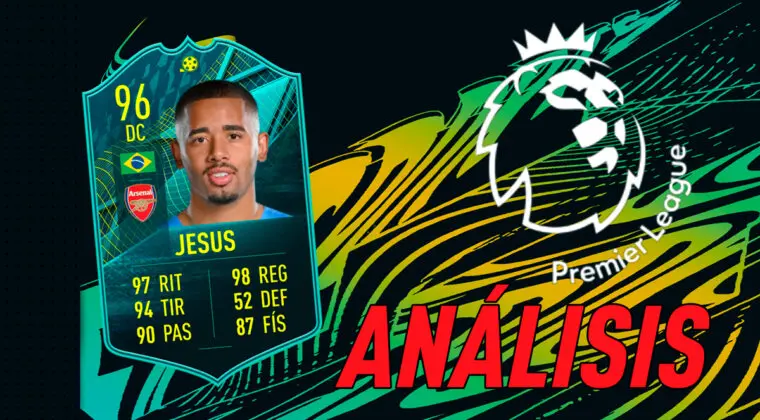 Imagen de FIFA 22: análisis de Gabriel Jesús Moments gratuito. ¿DC necesario para Premier League?