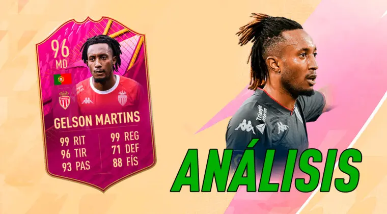 Imagen de FIFA 22: análisis de Gelson Martins FUTTIES free to play. ¿La carta que necesitaba la Ligue 1?
