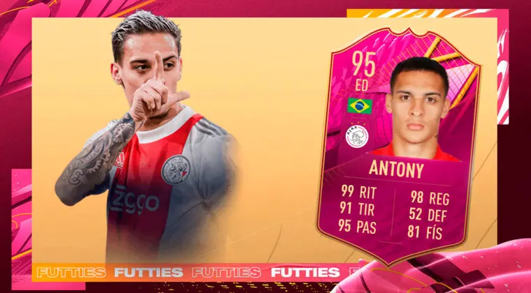 Imagen de FIFA 22: ¿Merece la pena Antony FUTTIES? + Solución del SBC