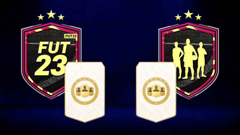 FIFA 22 Ultimate Team SBC Desafío calentamiento FUT 23 2 Elección de jugador bolsa campaña Pre-Season