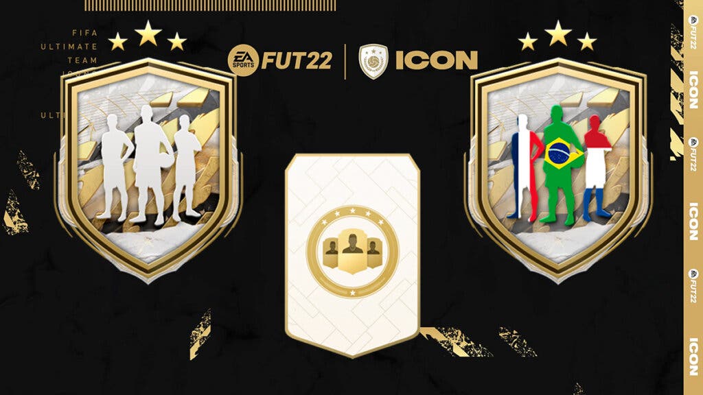 FIFA 22 Ultimate Team SBC Elección de jugador Momentos Icono específico país 93+