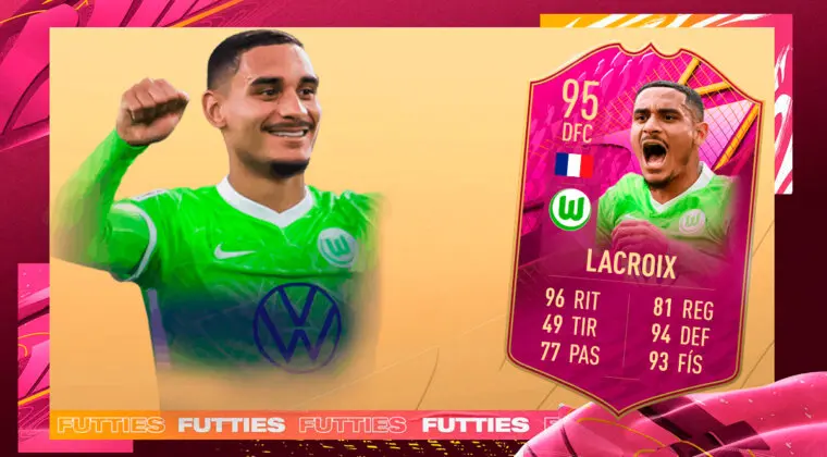 Imagen de FIFA 22: ¿Merece la pena Maxence Lacroix FUTTIES? + Solución del SBC