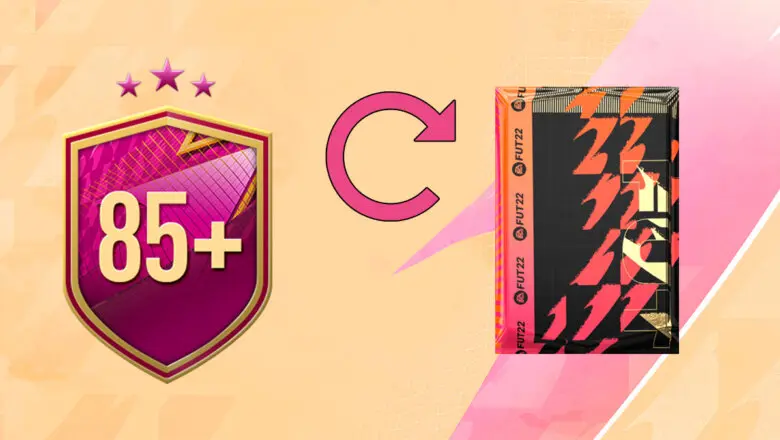 FIFA 22 Ultimate Team SBC Mejora x10 85+ FUTTIES