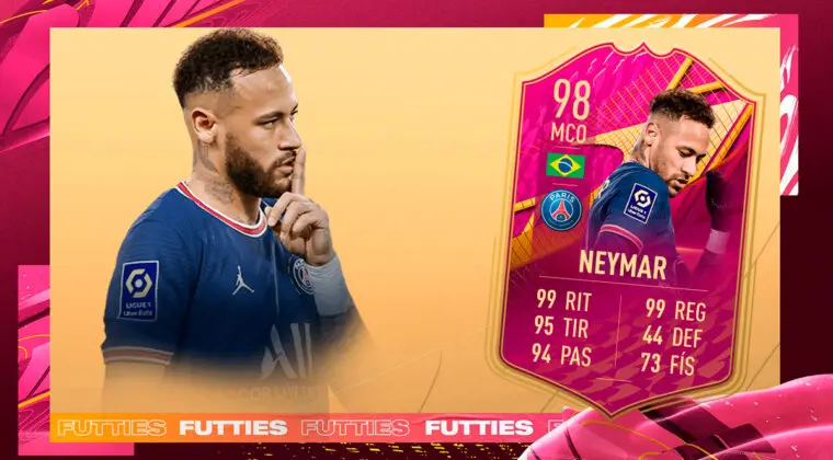 Imagen de FIFA 22: ¿Merece la pena Neymar FUTTIES Premium? + Solución del SBC