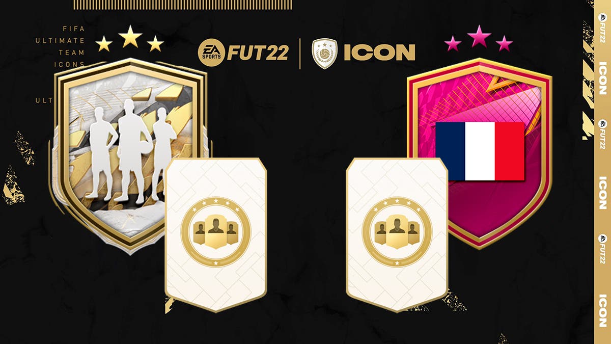 FIFA 22 Ultimate Team SBC Elección jug. Momentos Icono 93+ Shapeshifters TOTS francés