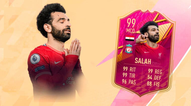 Imagen de FIFA 22: ¿Merece la pena Mohamed Salah FUTTIES Premium? + Solución del SBC