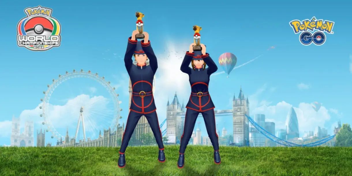 ropa y pose ganador Mundial Pokemon GO