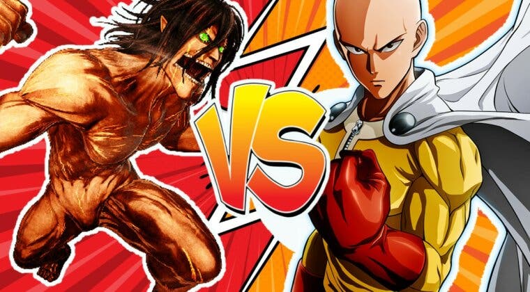 Imagen de Torneo Definitivo de Anime - Ronda 1: ¿Quién ganaría una pelea entre Eren y Saitama?
